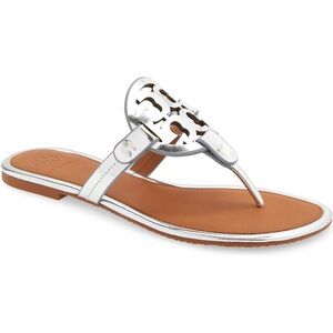 Tory Burch Mirror Metalic Sandals